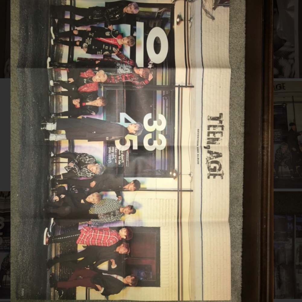 kpop - Seventeen Teen, Age Official Poster